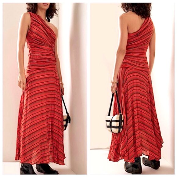 HP🎉 NWT Ulla Johnson Fiori Dress in Porto Size 6 - Picture 2 of 13